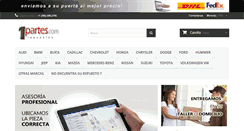 Desktop Screenshot of 1partes.com